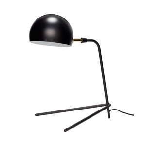 Černá stolní lampa Hübsch Stephan