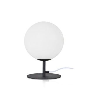 Černá stolní lampa Globen Lighting Luna XL, ø 22 cm