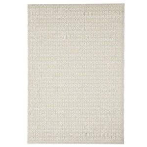 Krémový vysoce odolný koberec Webtappeti Stuoia, 130 x 190 cm