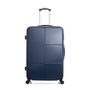 Tmavě modrý cestovní kufr ve na kolečkách Hero Coronado, 91 l