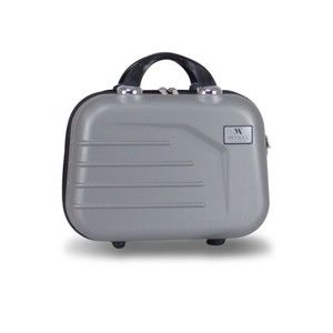 Šedý dámský příruční cestovní kufřík My Valice PREMIUM Make Up & Hand Suitcase