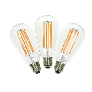 Sada 3 LED žárovek Bulb Attack MARINE Linear, E27 6,5 W