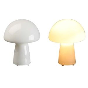 Bílá lampa ve tvaru houby Versa Seta