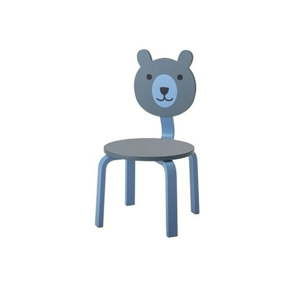 Modrá dětská židlička Bloomingville Bear