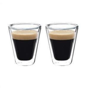 Sada 2 dvoustěnných sklenic na espresso Bredemeijer, 85 ml