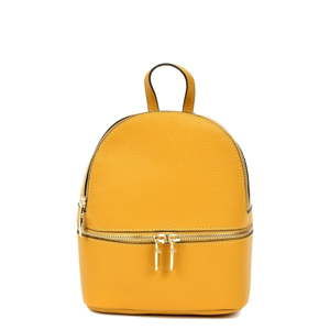 Žlutý kožený batoh Sofia Cardoni Rita