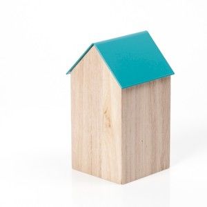 Modrý úložný box House Medium