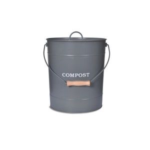 Šedý kompostér Garden Trading Compost Bucket, 10 l