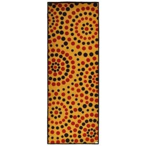 Rohožka Zala Living Dots Natural, 67 x 180 cm