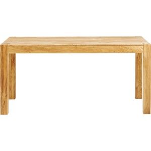 Jídelní stůl z dubového dřeva Kare Design Attento, 140 x 80 cm