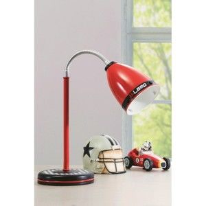 Červená stolní lampa Biconcept
