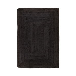 Černý koberec House Nordic Bombay, 135 x 65 cm