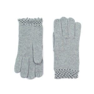 Světle šedé dámské rukavice Art of Polo Ursula