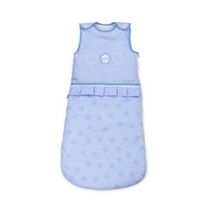 Dětský modrý spací pytel ze 100% bavlny Tanuki Tres Chic, délka 90 cm
