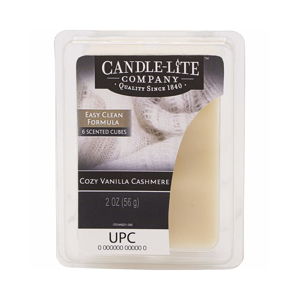 Vonný vosk do aromalampy s vůní vanilky a kašmíru Candle-Lite, doba provonění až 10 hodin