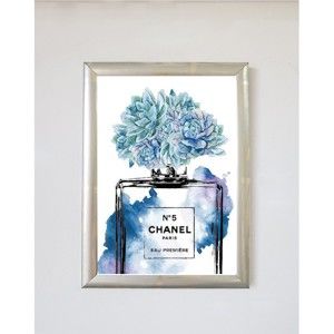 Plakát v rámu Piacenza Art Chanel, 30 x 20 cm