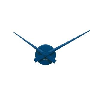 Modré nástěnné hodiny Karlsson Time Mini, Ø 44 cm