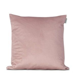 Růžový povlak na polštář HF Living Velvet, 45 x 45 cm