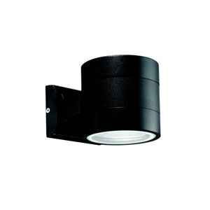Černé venkovní nástěnné osvětlení Crido Consulting Lumino