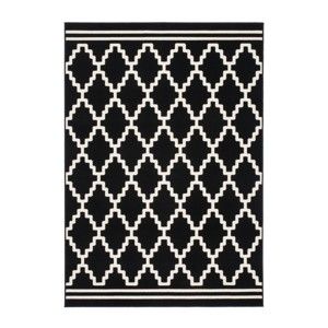 Ručně tkaný koberec Kayoom Finesse 322 Graphit, 120 x 170 cm