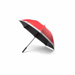 Červený holový deštník Pantone