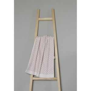 Světle růžový bavlněný ručník My Home Plus Spa, 50 x 70 cm