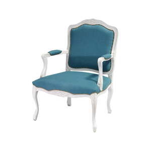 Modro-bílý židle Evergreen House Patchwork Ocean