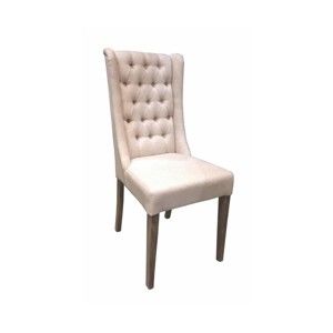 Bílá židle s bavlněným potahem Miloo Home Andover