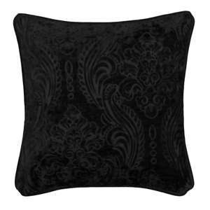 Černý povlak na polštář Kate Louise Exclusive Ranejo, 45 x 45 cm