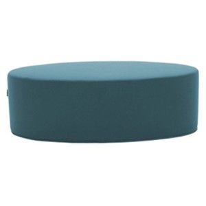 Tyrkysový puf Softline Bon-Bon Vision Turquoise, délka 60 cm