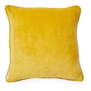Žlutý bavlněný dekorativní polštář Cooksmart ® Bumble Bees, 45 x 45 cm