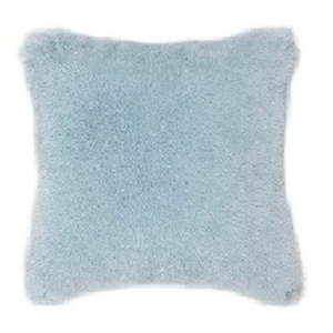 Modrý povlak na polštář Tiseco Home Studio Fluffy, 45 x 45 cm