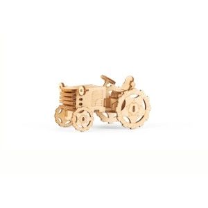 3D dřevěné puzzle s motivem traktoru Kikkerland Tractor