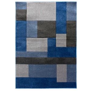 Modrošedý koberec Flair Rugs Cosmos Blue Grey, 160 x 230 cm