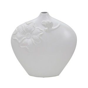 Bílá porcelánová váza Mauro Ferretti Fleur