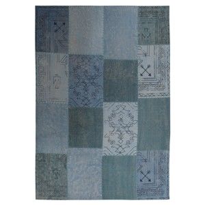 Modrý ručně tkaný modrý koberec Kayoom Emotion 322 Multi, 160 x 230 cm