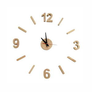 Nástěnné hodiny z olšového dřeva Nørdifra