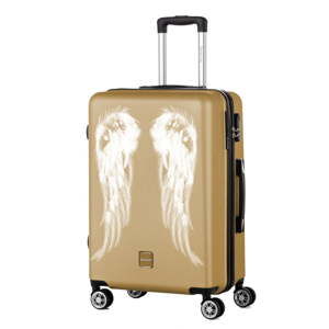 Cestovní kufr ve zlaté barvě Berenice Wings, 71 l