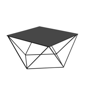 Černý konferenční stolek Custom Form Daryl, délka 80 cm