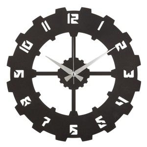 Kovové nástěnné hodiny New York, ø 50 cm