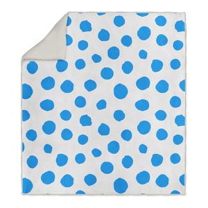 Dětská deka OYO Kids Blue Dots, 130 x 160 cm