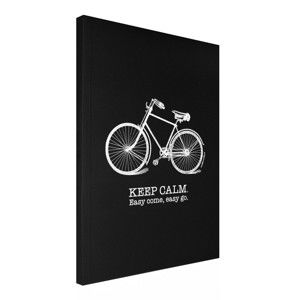 Černý zápisník s kalendářem Makenotes Bike, A5