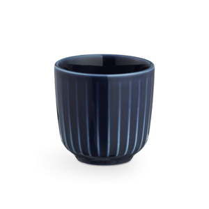 Tmavě modrý porcelánový hrnek na espresso Kähler Design Hammershoi, 1 dl