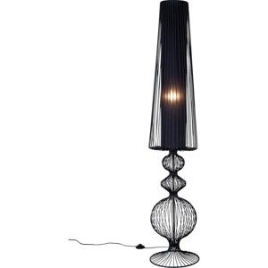 Černá stojací lampa Kare Design Swing