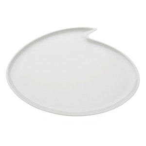 Bílý servírovací talíř Versa Dish