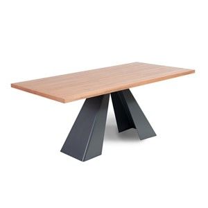 Jídelní stůl s deskou z dubového dřeva Charlie Pommier Visionnaire, 200 x 100 cm