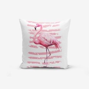 Povlak na polštář Minimalist Cushion Covers Linears Flamingo, 45 x 45 cm