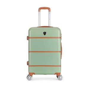 Zelený cestovní kufr na kolečkách GENTLEMAN FARMER Muro Valise Grand, 95 l