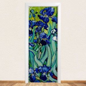 Samolepka na dveře LineArtistica Iris, 80 x 215 cm