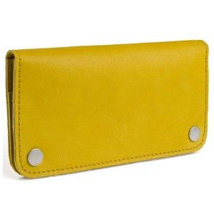 Žlutá kožená peněženka Woox Triviala Lutea